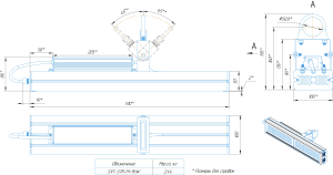 LED светильник SVT-STR-M-96W'