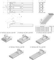 LED светильник SVT-ARH-Direct-300-26W-8-QUATTRO'